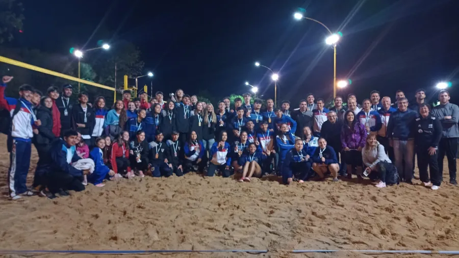 Nacional de Beach Volley en Cerrito: Mendoza y Santa Fe coparon la escena del campeonato