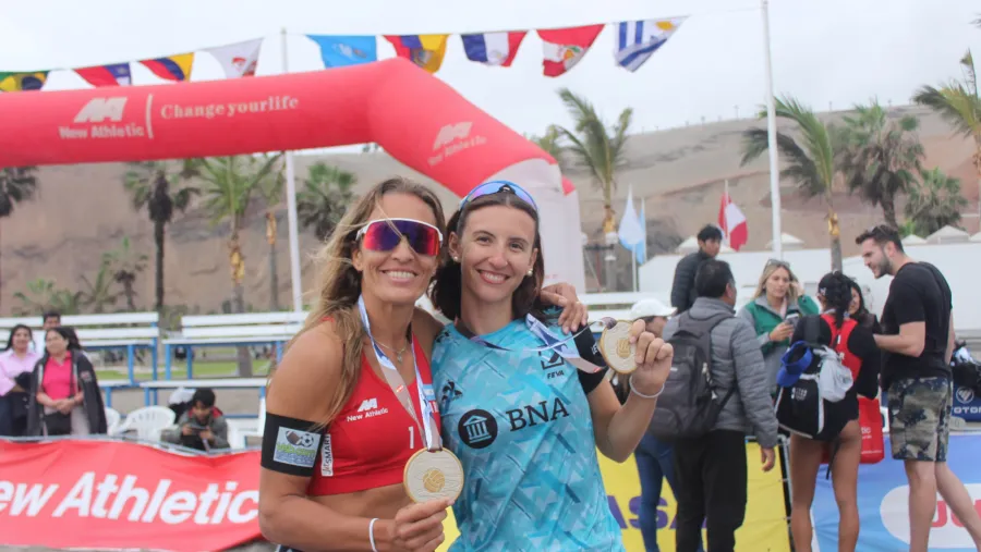 Beach Volley: la entrerriana Ana Gallay inició con un bronce el Circuito Sudamericano