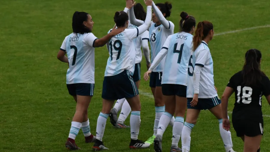 Con la nogoyaense Jaimes de titular, Argentina ganó en su último amistoso