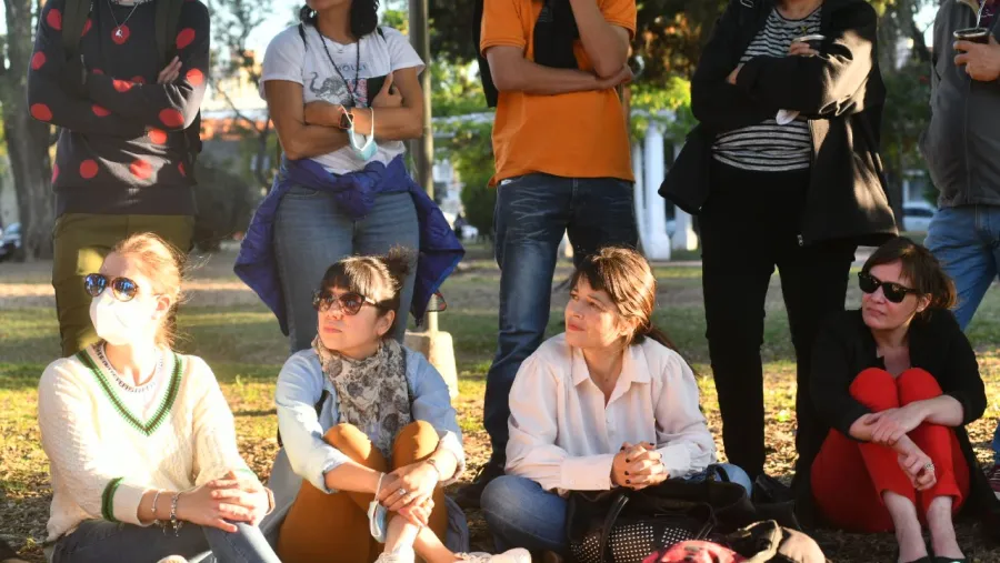 Gaillard se reunió con artistas y trabajadores de la cultura en Paraná