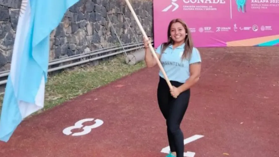 La entrerriana Antonella Ruiz Díaz fue la abanderada argentina en Xalapa, México La entrerriana Antonella Ruiz Díaz fue la abanderada argentina en Xalapa, México