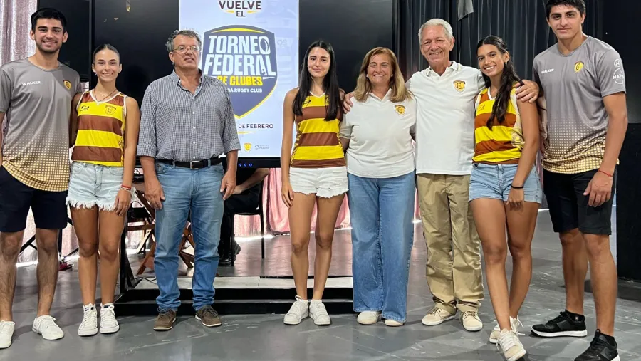 Capibá RC presentó el Torneo Federal de Clubes de rugby y hockey