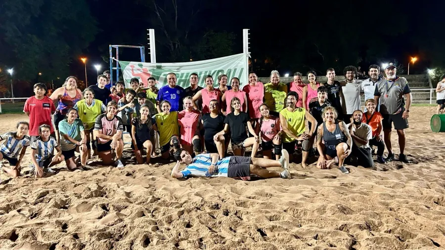Beach tchoukball Beach tchoukball