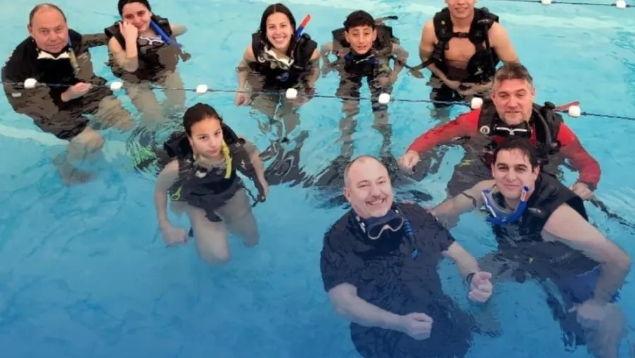 El buceo regresa a Diamante con Paraná Drivers