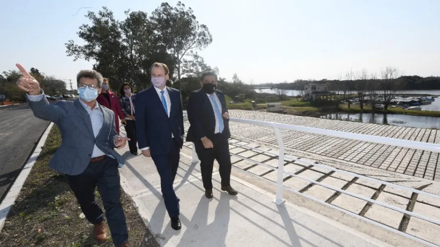 La defensa norte de Concepción del Uruguay tiene casi un 90% de avance