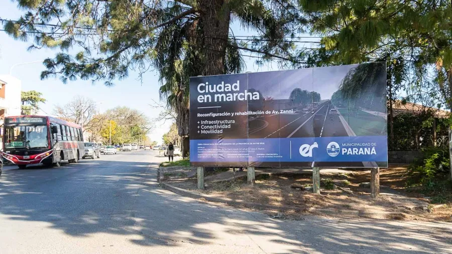 Comenzaron los trabajos de la obra integral en avenida Zanni