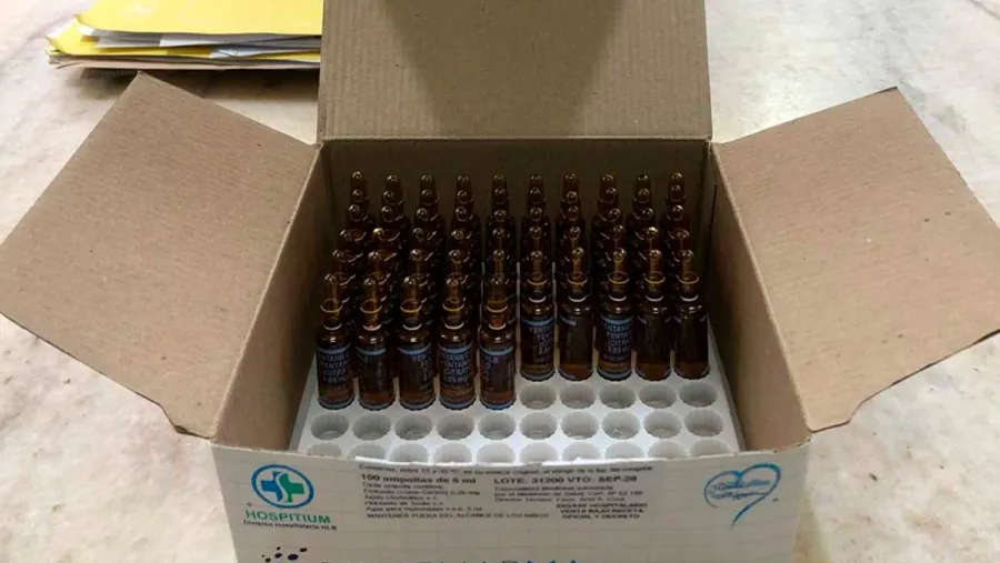 Pusieron a resguardo 55 ampollas de fentalino Foto: El Entre Ríos