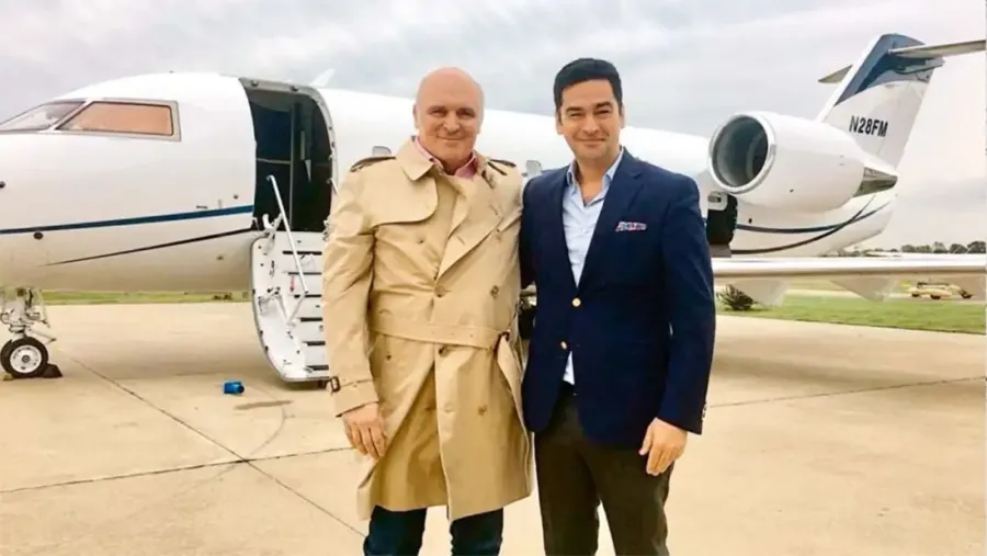 José Luis Espert y el narco Fred Machado.