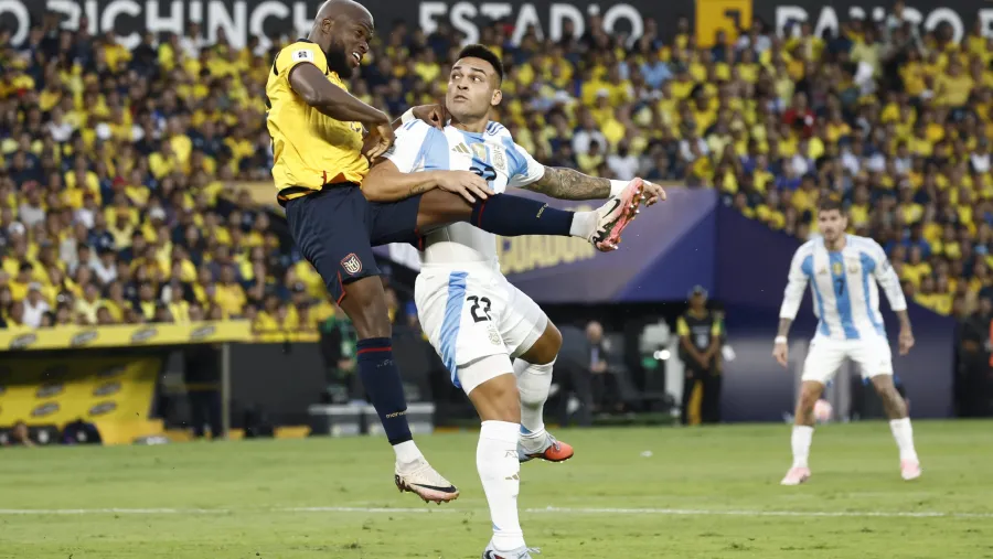 Argentina perdió en Guayaquil