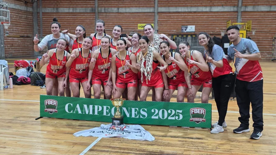 La ARBPR se coronó por quinta vez seguida en el Entrerriano de selecciones U17