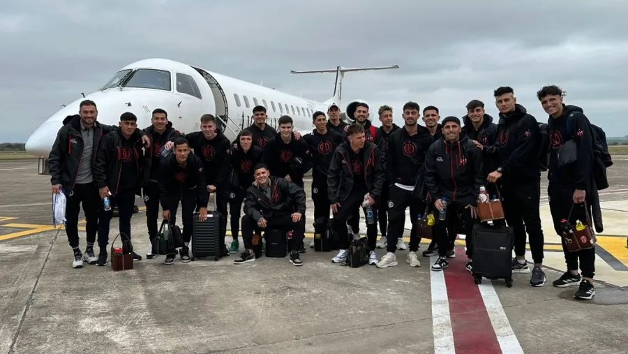 Patronato viajó en avión