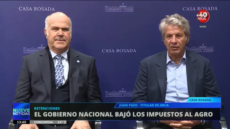 Juan Pazo titular de ARCA