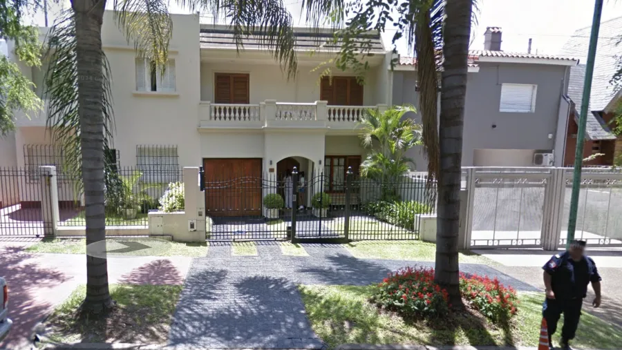 Una de las casas que alquiló Bordet, en calle Mitre en Paraná.