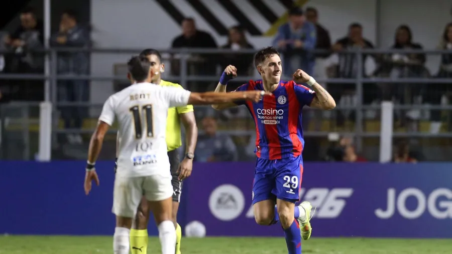San Lorenzo empató en Brasil