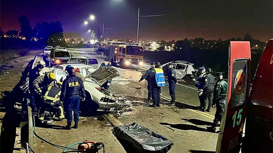 Un fallecido y cuatro heridos es el luctuoso saldo del siniestro vial registrado en jurisdicción de Concordia.