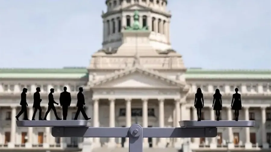 En el Congreso nacional la representación de las mujeres no iguala a la de los hombres, pese a la ley de igualdad de género.