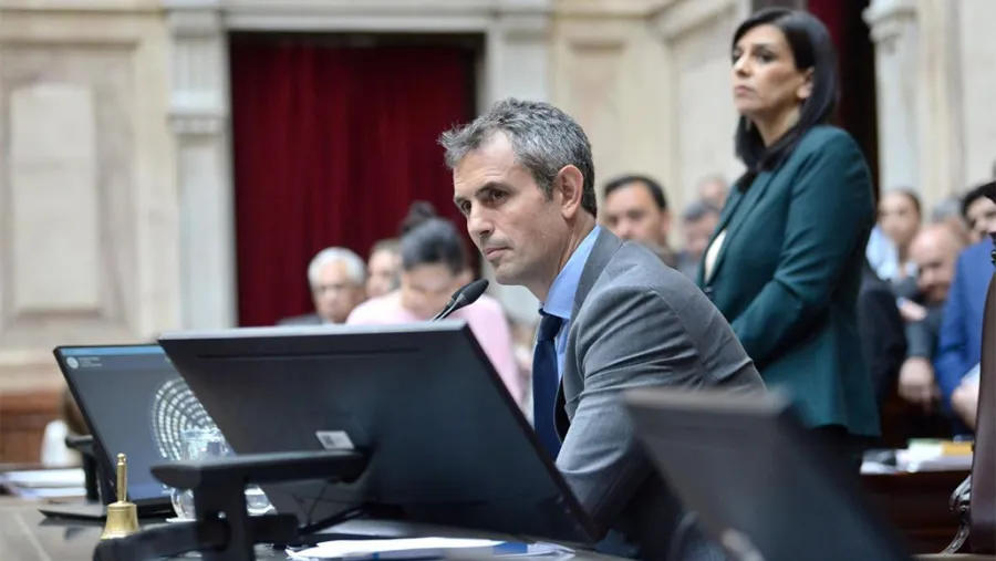 Imagen de archivo del presidente de la Cámara de Diputados, Martín Menem.