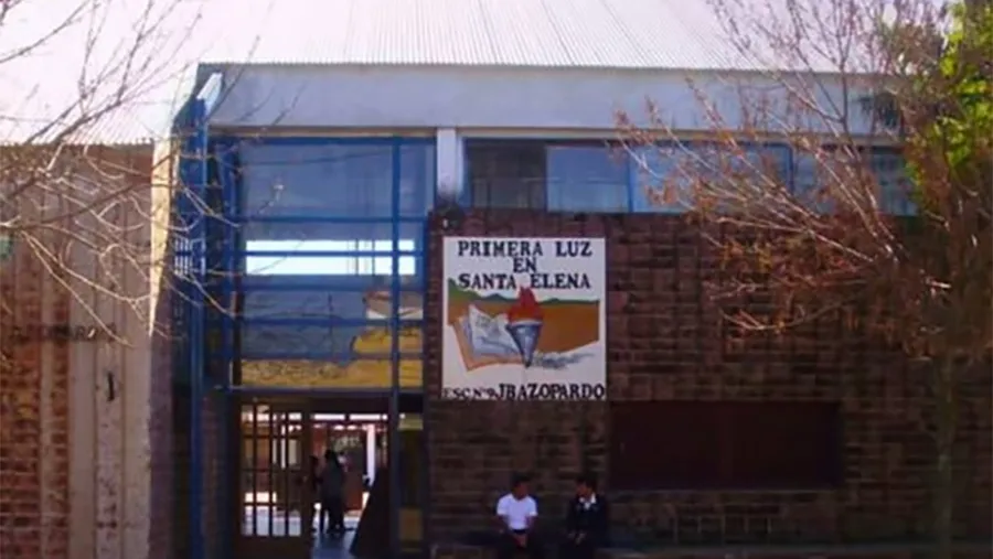 Imagen de archivo de la Escuela NINA NEP Nº 9 “Juan Bautista Azopardo” de Santa Elena.