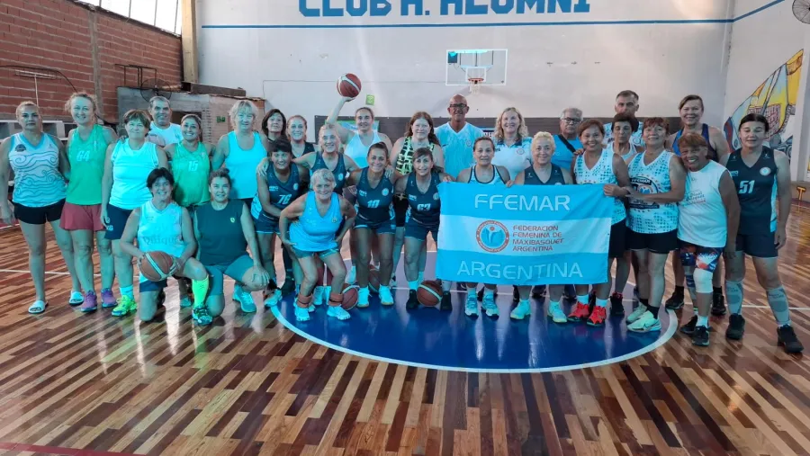 Selección Argentina de Maxibásquet.