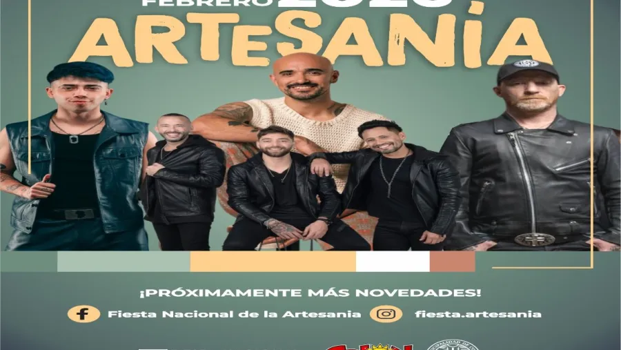 Fiesta de la Artesanía 2026 artistas