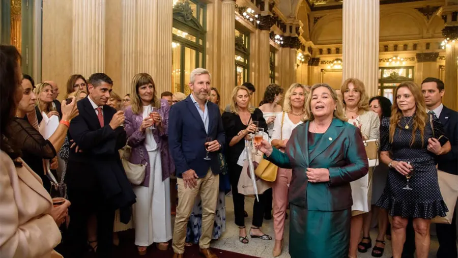 Rogelio Frigerio y Susana Medina