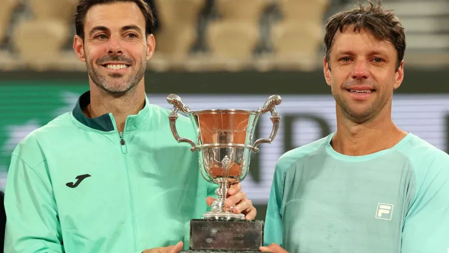 Marcel Granollers y Horacio Zeballos - Ronald Garros 2026.