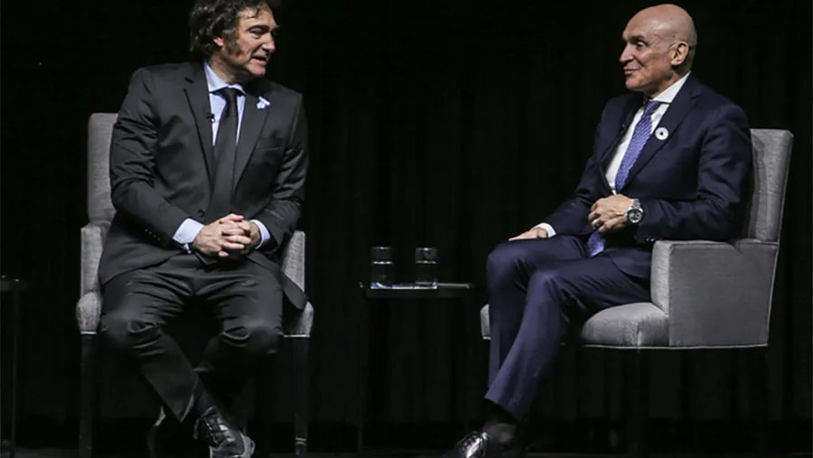 Javier Milei y José Luis Espert.