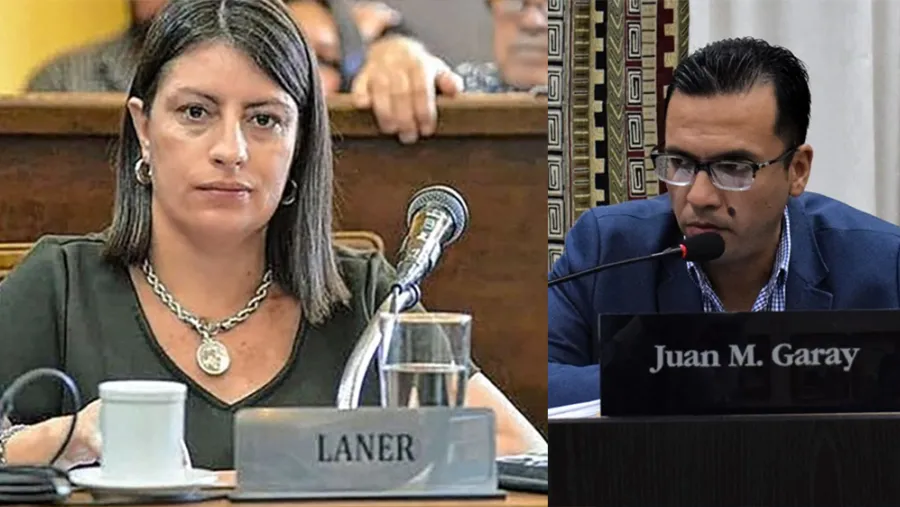 Carola Laner y Juan Martín Garay.