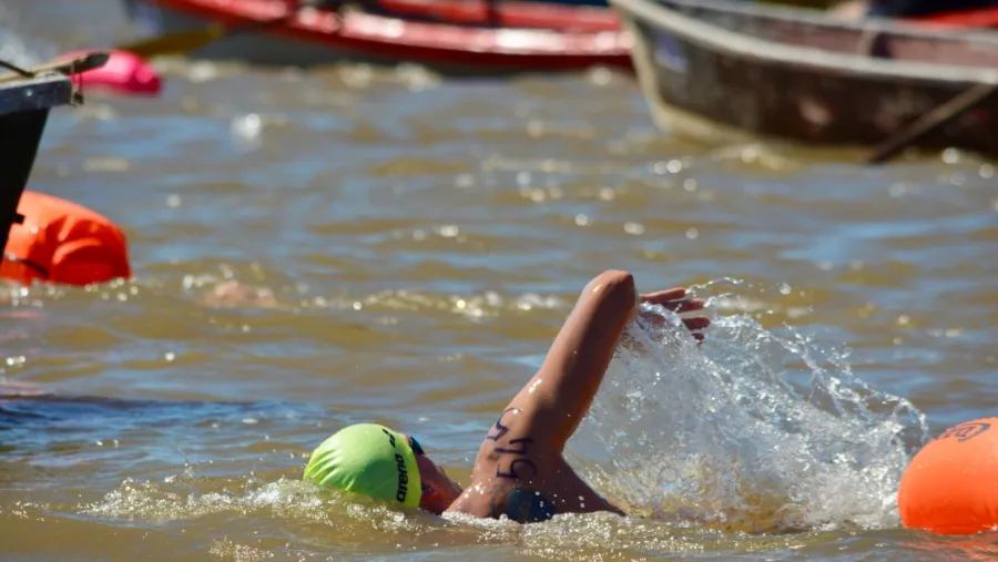 Natación de aguas abiertas.
