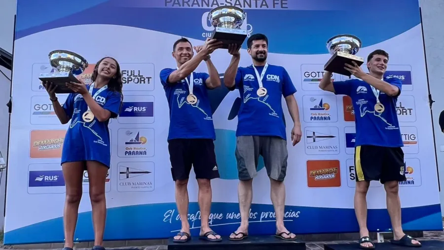 Ganadores Maratón Acuática Paraná - Santa Fe 2026.