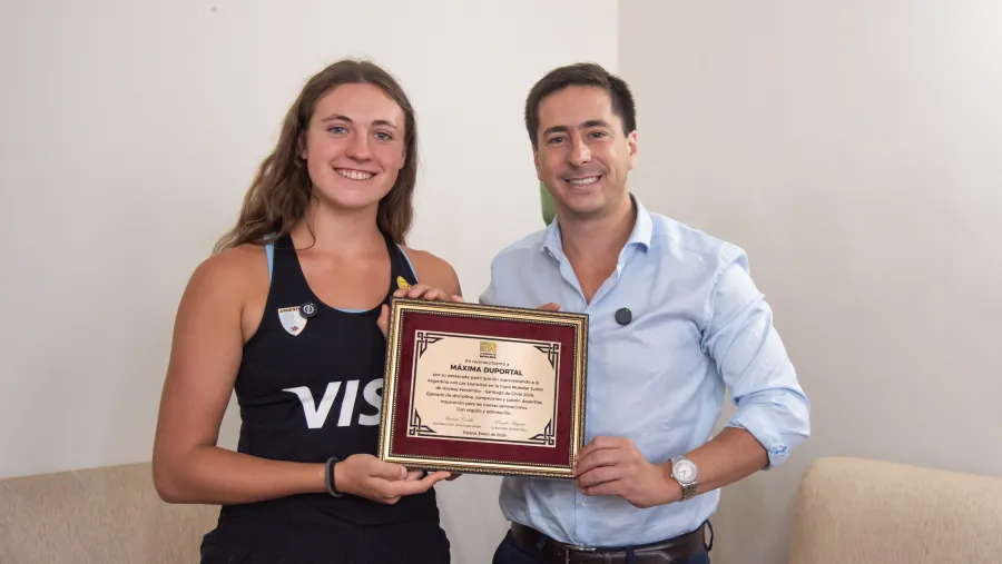 Máxima Duportal y Mauricio Colello