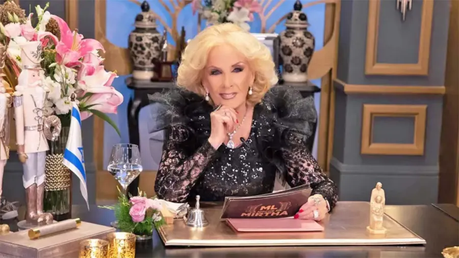 Mirtha Legrand. Irónicamente, podría esperarse que se convierta en influencer. 