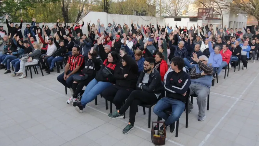 Asamblea en Patronato