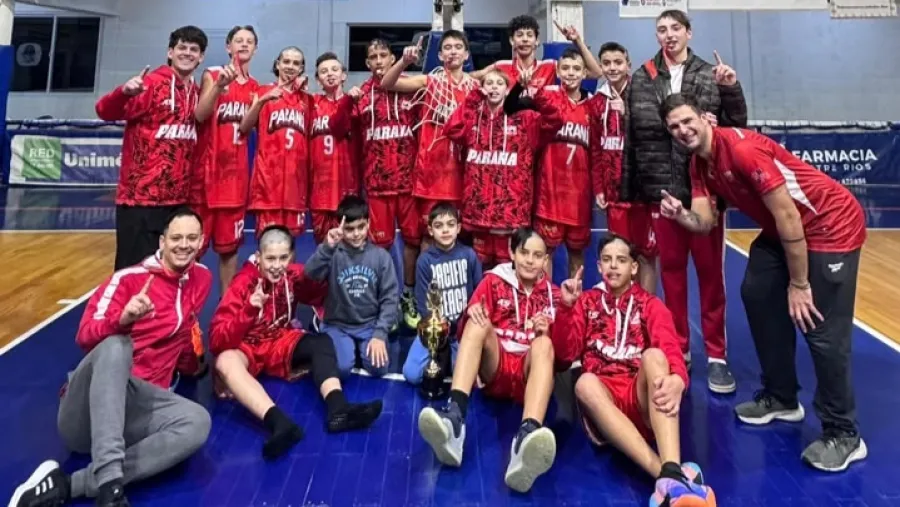 Paraná campeón infantiles