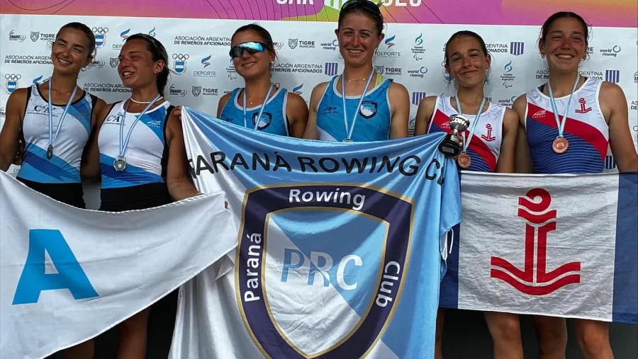 Remo: Lisa Farías y Carmen Zárate Bosco le dieron a Rowing un histórico título en Tigre