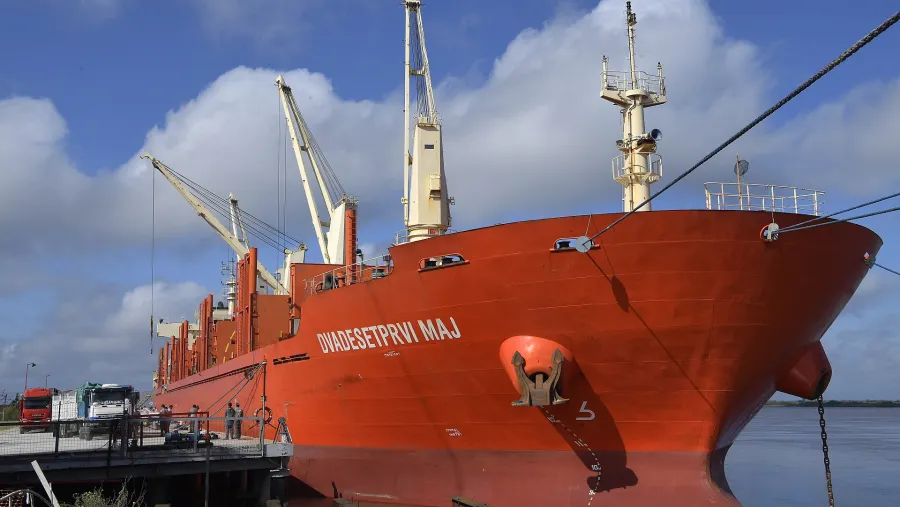 Puerto Ibicuy barco