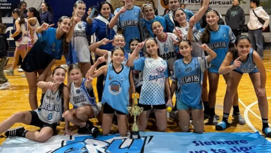 Básquet: Regatas Uruguay se consagró campeón de la Liga Provincial Femenina U13