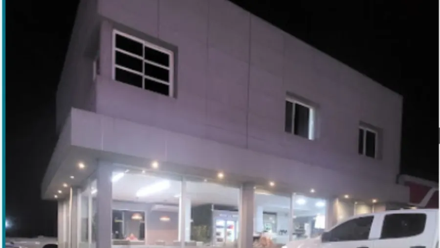 robo estación de servicios