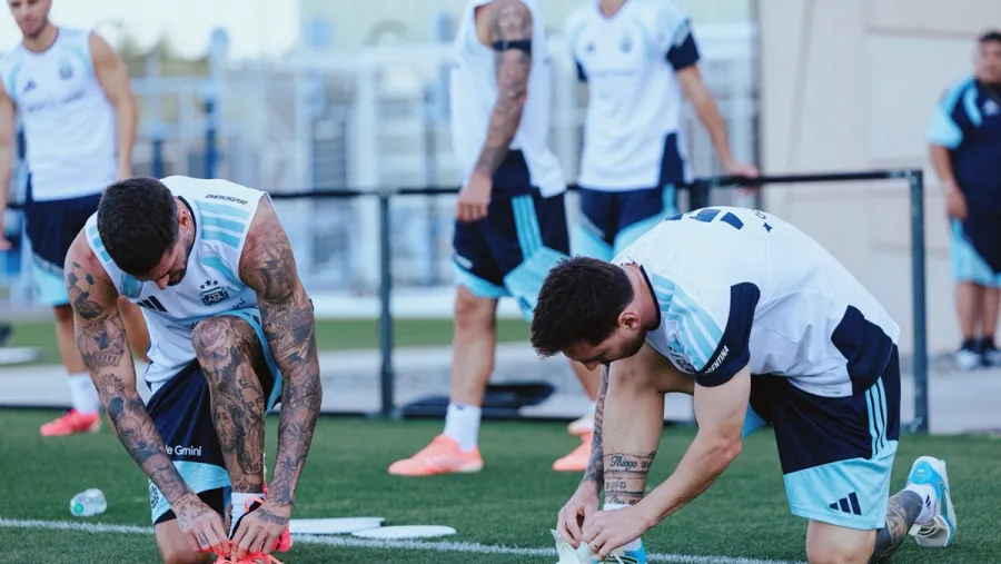 De Paul y Messi