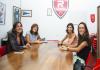 La responsable de la Liga Femenina de Básquet visitó las instalaciones de Rocamora