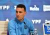Scaloni y la lesión del entrerriano Martínez: "Queda en nosotros si queremos arriesgar"