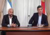 Mariano Gallegos y Ricardo García, los interventores del IOSPER.