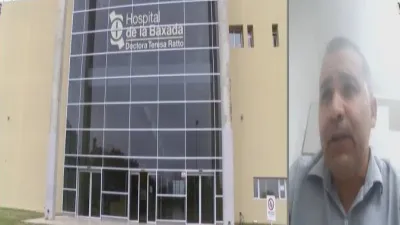 Jefe de la Terapia Intensiva del Hospital de la Baxada, Lucas Ketcher