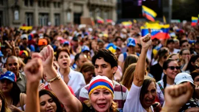 Venezolanos en Argentina.