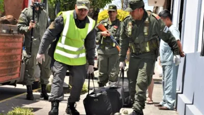 Operativo en la Autovía 14.