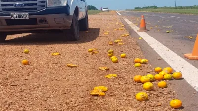 Accidente autovía 14.