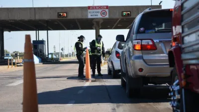 Operativo en el Túnel.
