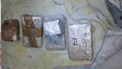 Allanamientos en barrio Mosconi.