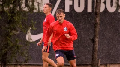 San Lorenzo entrenó pensando en Patronato y a la espera de su nuevo DT