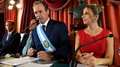 Bordet asumió su segundo mandato.